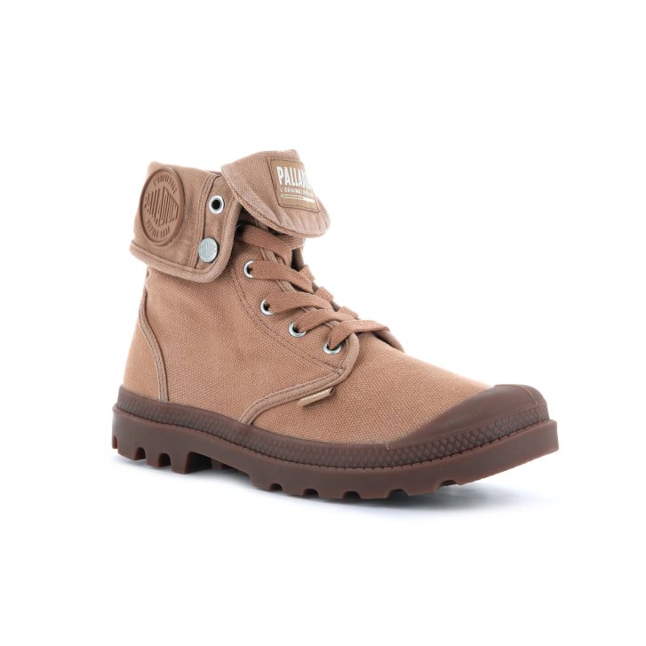 Bottes Palladium Baggy Homme Marron | FR RNU927J